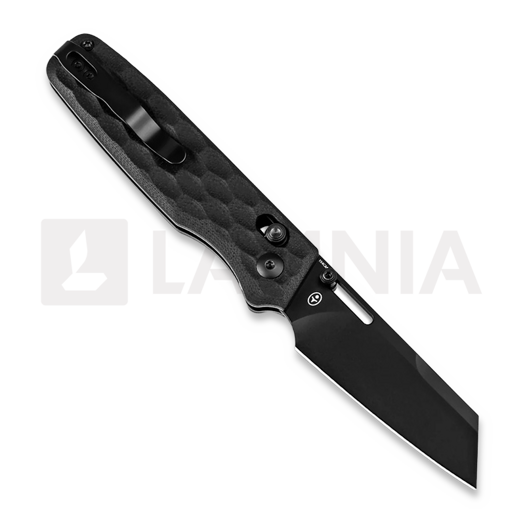 Kizer Cutlery Task 154CM kääntöveitsi, Black G-10