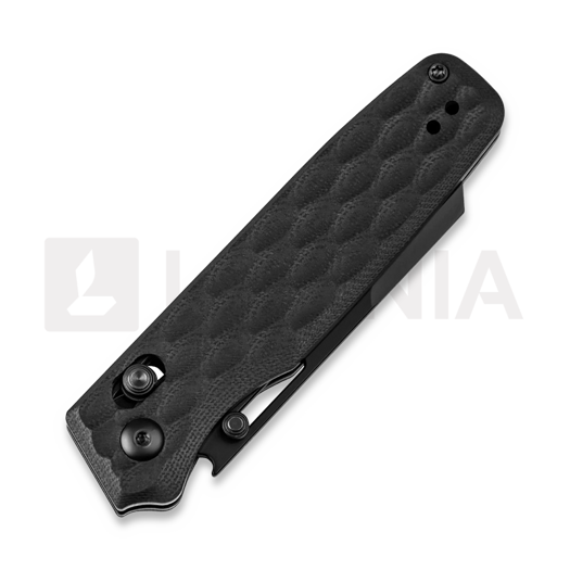 Kizer Cutlery Task 154CM kääntöveitsi, Black G-10