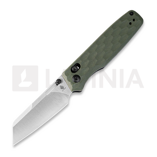 Kizer Cutlery Task 154CM kääntöveitsi, Green G-10
