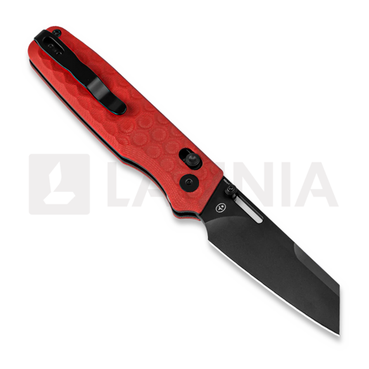 Coltello pieghevole Kizer Cutlery Task Nitro-V, Red G-10