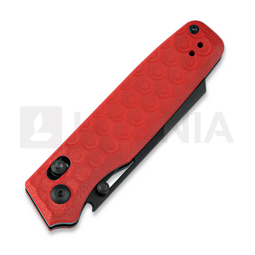 Kizer Cutlery Task Nitro-V sulankstomas peilis, Red G-10