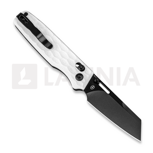 Kizer Cutlery Task Nitro-V kääntöveitsi, White G-10