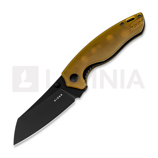 Kizer Cutlery Towser K 154CM, Yellow PEI