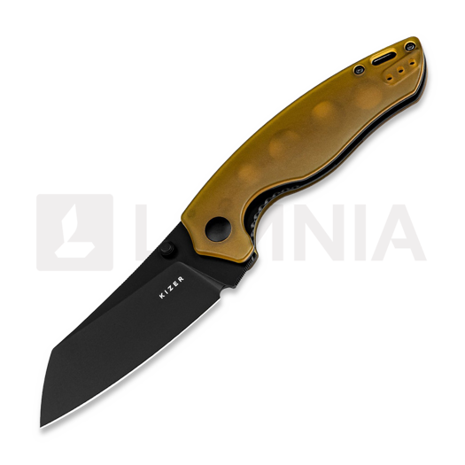 Kizer Cutlery Towser K 154CM, Yellow PEI