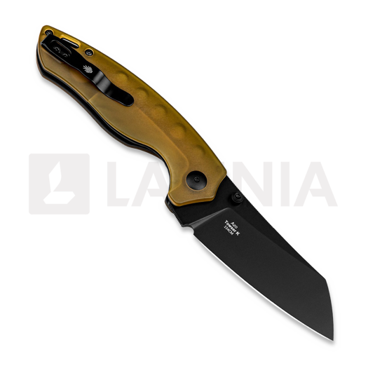 Kizer Cutlery Towser K 154CM, Yellow PEI