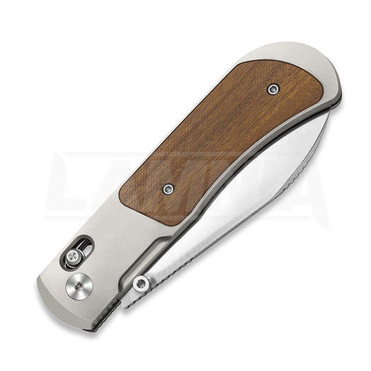 Kizer Cutlery Tycho S45VN kääntöveitsi, Gray Titanium & Mkuruti, Satin