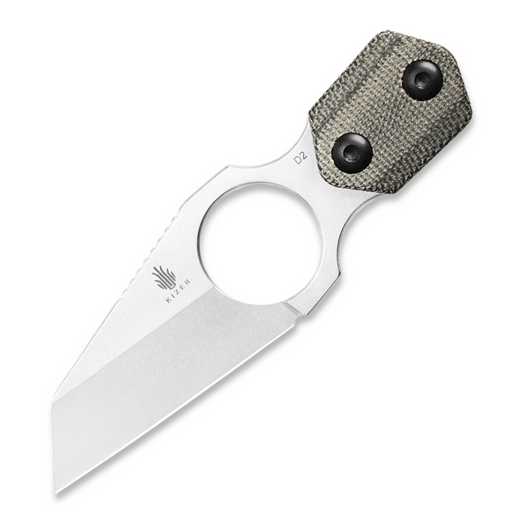 Kizer Cutlery Variable Wharncliffe, Black Micarta