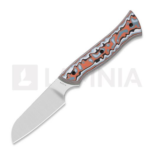 Kizer Cutlery Whip Tail AEB-L veitsi, Multicolor Vortex Micarta, Satin