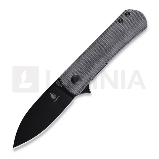 Kizer Cutlery Yorkie kääntöveitsi, canvas micarta