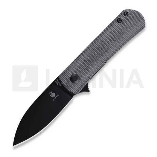 Kizer Cutlery Yorkie 접이식 나이프, canvas micarta