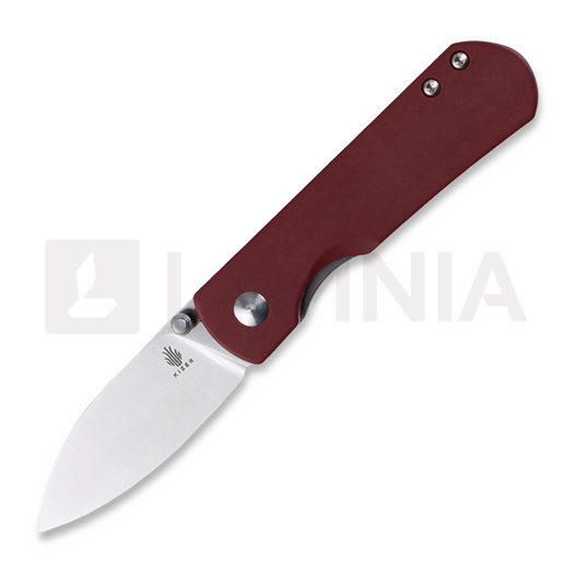Nóż składany Kizer Cutlery Yorkie, Micarta, czerwona