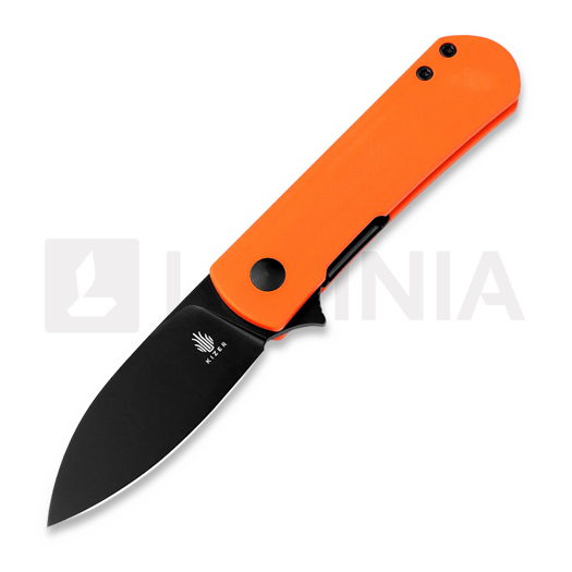 Kizer Cutlery Yorkie Nitro-V kääntöveitsi, Orange G-10