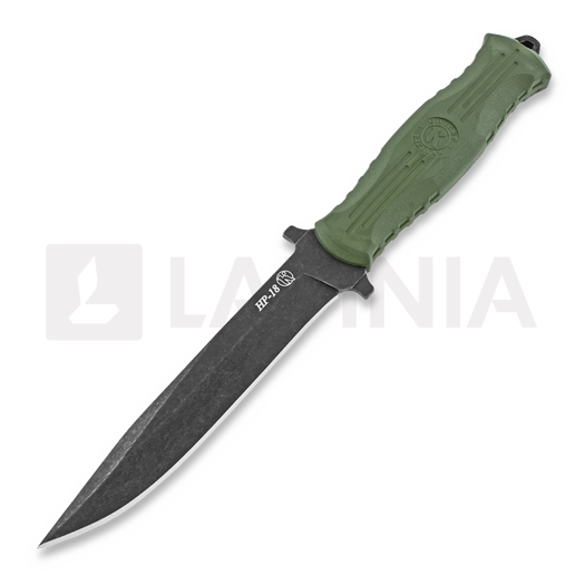 Kizlyar HP-18 kniv, gr&oslash;n