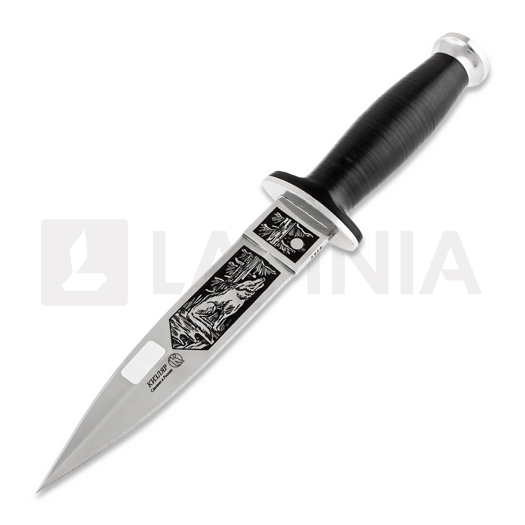 Кинжал Kizlyar Ko-1, кожа, художественный