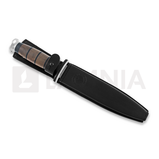 Kizlyar Ko-1 dolk, leather-wood, artwork