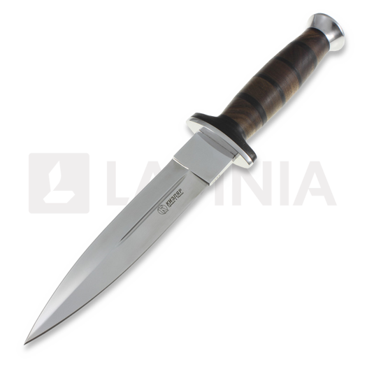 Kizlyar Ko-1 dolk, leather-wood, satin