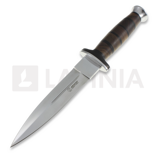 Kizlyar Ko-1 dagger, leather-wood, satin