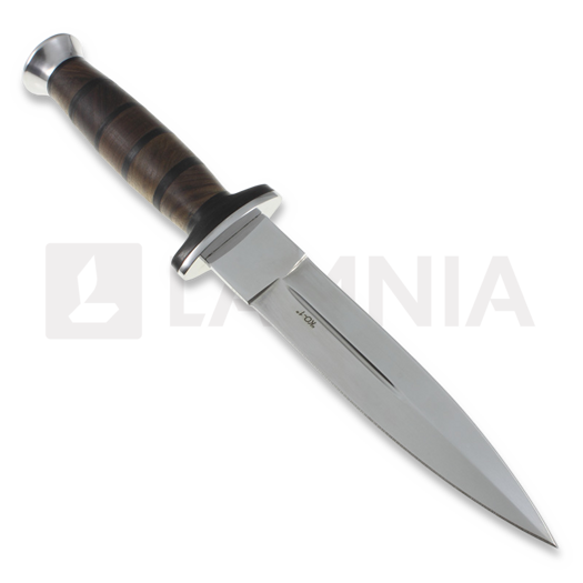 Kizlyar Ko-1 dolk, leather-wood, satin