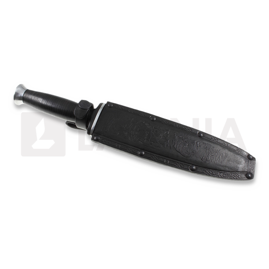 Kizlyar Ko-2 dolk, leather, satin