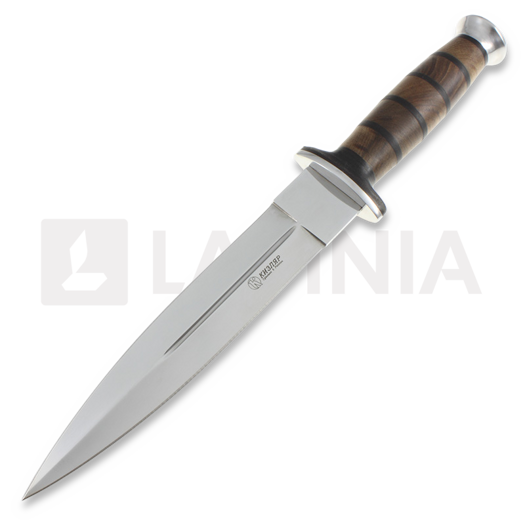 Кинджал Kizlyar Ko-2, leather-wood, satin