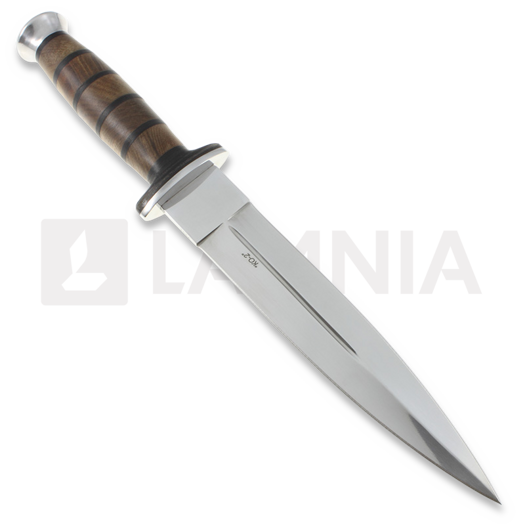 Kizlyar Ko-2 dolk, leather-wood, satin