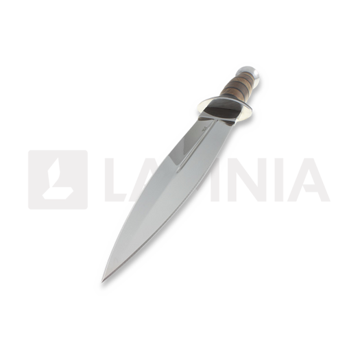 Kizlyar Ko-2 dolk, leather-wood, satin