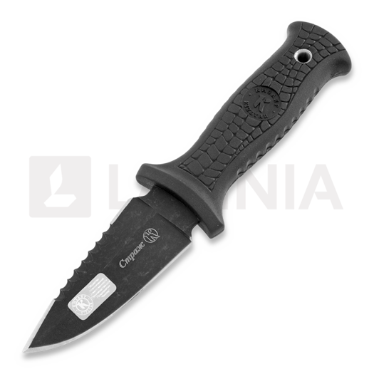 Kizlyar Strazh (Страж) ブーツナイフ, 黒