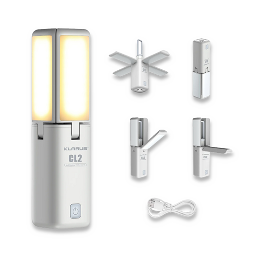 Klarus CL2 - versatile camping light with power bank function