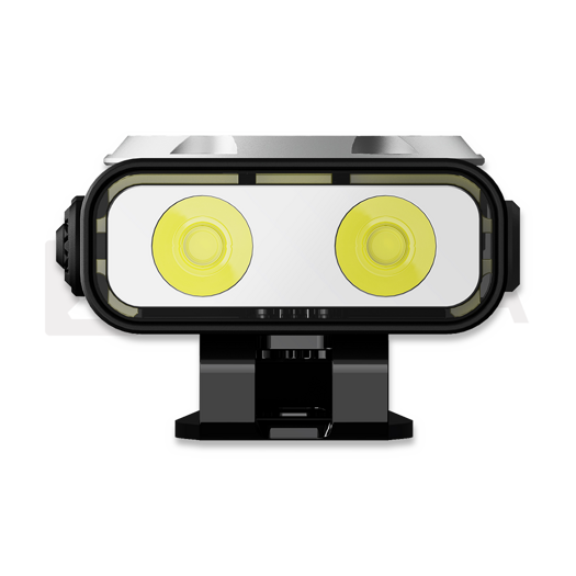 Klarus E5 Ultra 手电筒, 黑色