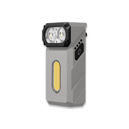 Klarus E8 flashlight, grey