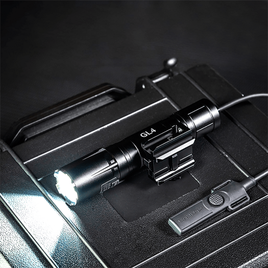 Klarus GL4 - high-output tactical weapon light with remote switch