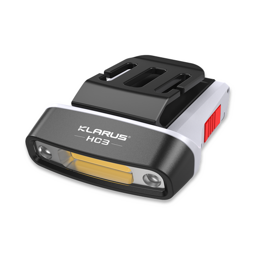 Klarus HC3 Cap Visor Light, szara