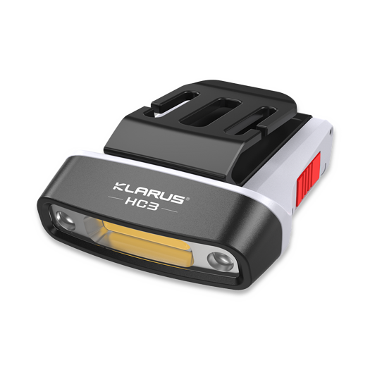 Klarus HC3 Cap Visor Light, pilka