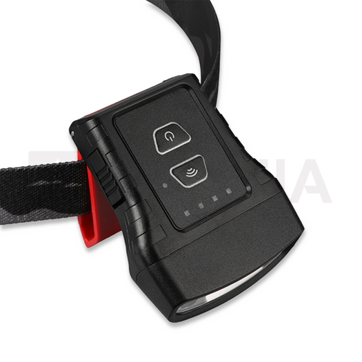 Klarus HC3 Cap Visor Light, vermelho
