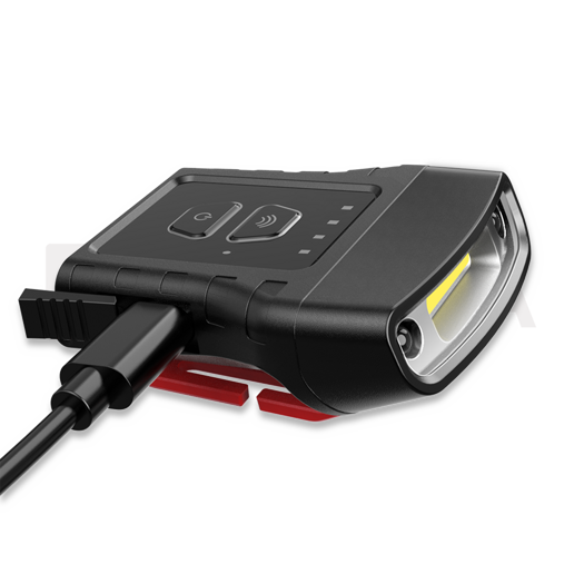 Klarus HC3 Cap Visor Light, 빨강