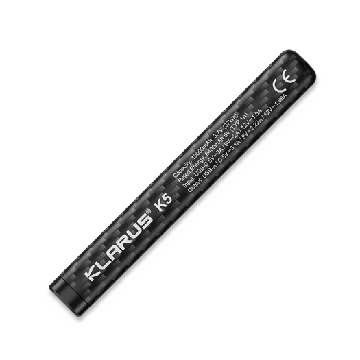 Klarus K5 Carbon Fiber Waterproof Power Bank 10000 mAh