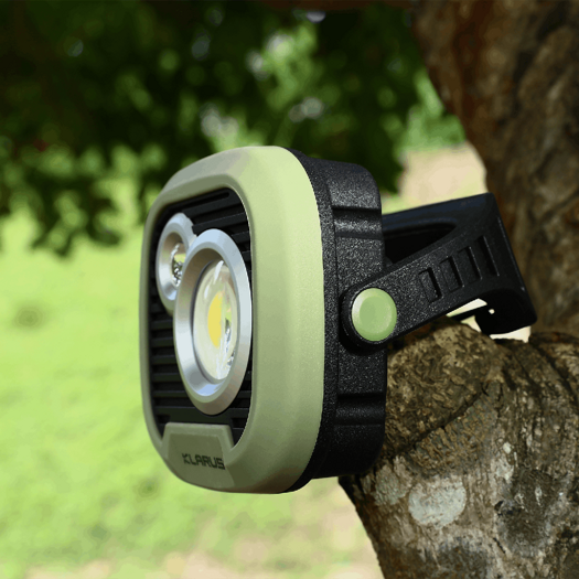 Klarus WL3 - high-output rechargeable camping lantern, 綠色
