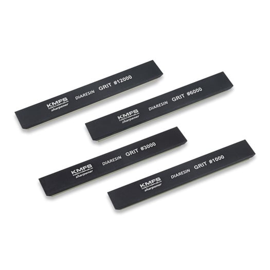 KMFS DIARESIN Sharpening Stones Kit (1000, 3000, 6000, 12000)