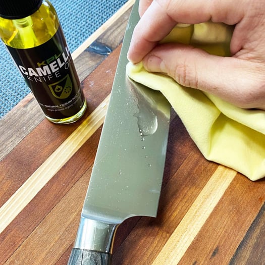 Knife Pivot Lube Camellia Kitchen Knife Oil