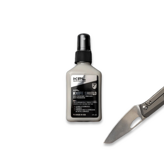 Knife Pivot Lube Knife Shield