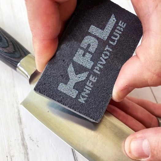 Knife Pivot Lube Rust Eraser