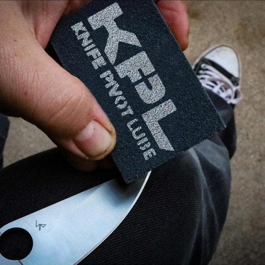Knife Pivot Lube Rust Eraser