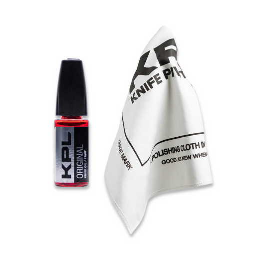Knife Pivot Lube Set of Original Knife Oil + Microfiber Cloth