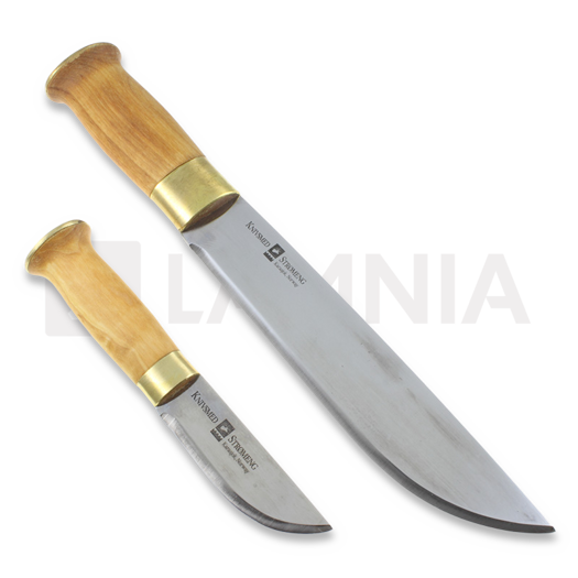 Knivsmed Stromeng Samekniv 8 + 3.5 kaksoispuukko
