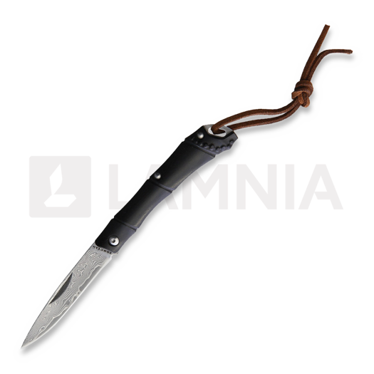 Komoran Bamboo Damascus kääntöveitsi