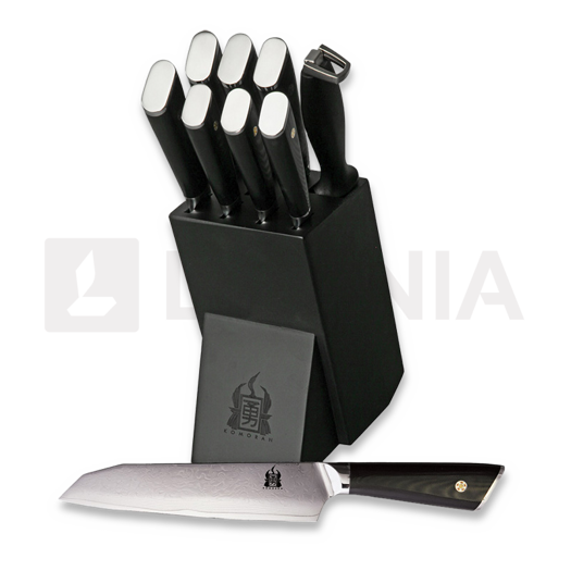 Komoran Damascus Keittiöveitsisetti