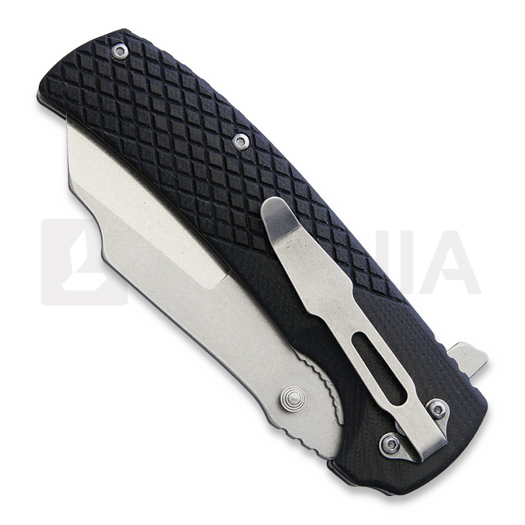 Zavírací nůž Komoran Linerlock Black G10