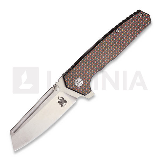 Navalha Komoran Linerlock Red Carbon Fiber