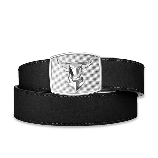 Kore BUFFALO LEATHER GUN BELT 1.5", Black