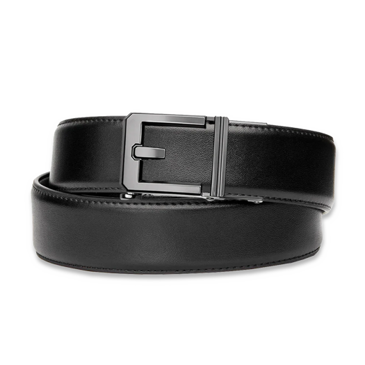Kore X3 Black Leather Gun Belt 1,5"